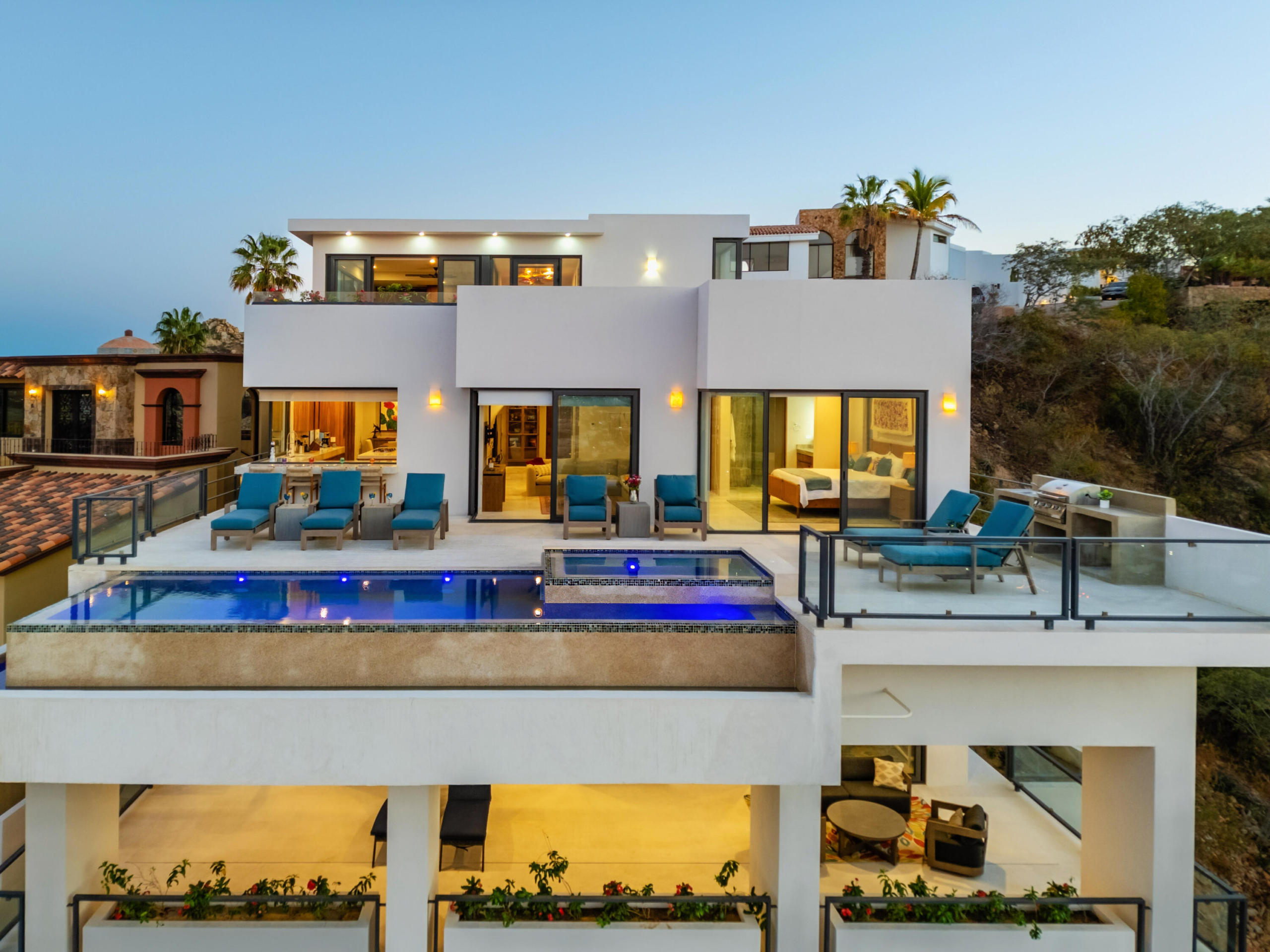 Los Cabos Misiones Del Cabo Perched above the stunning coastline of Misiones del Cabo, Casa Misiones is a beautifully designed four-bedroom, four-and-a-half-bath residence offering breathtaking – Cam. Grande, Cabo San Lucas, BS
