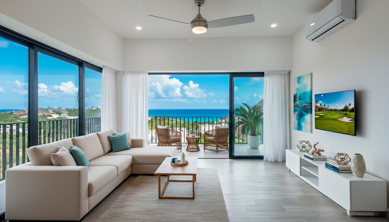 Los Cabos Villas De México Condo 201 is a 3-bedroom, 2.5-bath pentgarden in Villas Mexico, inside Campestre San José. It delivers the mix everyone wants here: privacy, outdoor living, and convenience. The layout is bright and functional, with the living area opening directly to a private pentgarden terrace — a standout space for relaxing, dining, or entertaining.All three bedrooms are well-sized. The primary suite offers its own balcony, a spacious bathroom, and generous closet space. The kitchen and living area are designed for everyday comfort and practicality. The condo also includes underground parking with a private storage unit, which is a real advantage in this community. Campestre owners have the option to access the Campestre Beach Club, the Jack Nicklaus golf course, gym, pickleball courts, and enjoy 24/7 gated security.The location is one of the big selling points: minutes from the beach, supermarkets, schools, restaurants, and downtown San José. Condo 201 works well as a full-time home, an easy lock-and-leave getaway, or a strong rental investment with consistent demand. for sale