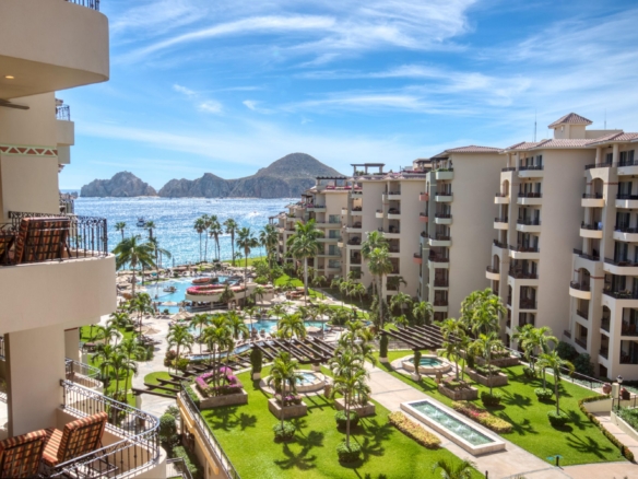 Los Cabos Villa La Estancia Experience the definitive standard of El Médano beach living. This rare 2-bedroom beachfront residence at Villa La Estancia delivers a seamless combination of private condo ownership and high-end resort amenities. Designed with an open-concept layout, the main living area flows into a fully equipped kitchen featuring stainless steel appliances and solid countertops, optimal for effortless entertaining.The primary waterfront suite features a king-size bed, private en-suite bathroom, and direct east-facing positioning to capture the morning light over the bay. The second primary suite offers a queen-size bed, a dedicated sitting area, and direct access to the expansive outdoor terrace. Equipped with a private area and lounge seating, the terrace serves as an extension of the living space, overlooking the water. Positioned steps from Cabo's top dining, shopping, and main swimmable beach, the property includes one assigned underground parking space, making it a highly liquid asset for investment, a premium vacation home, or a full-time coastal residence.Unbeatable--El Médano Beachfront Location with Immediate, direct access to Cabo's premier swimmable beach, walking distance to key restaurants, retail, and marina conveniences. Maximized privacy and functionality for families or rental guests, featuring direct terrace access and dedicated bay – Estancia Panoramic Bay Views, Cabo San Lucas, BS