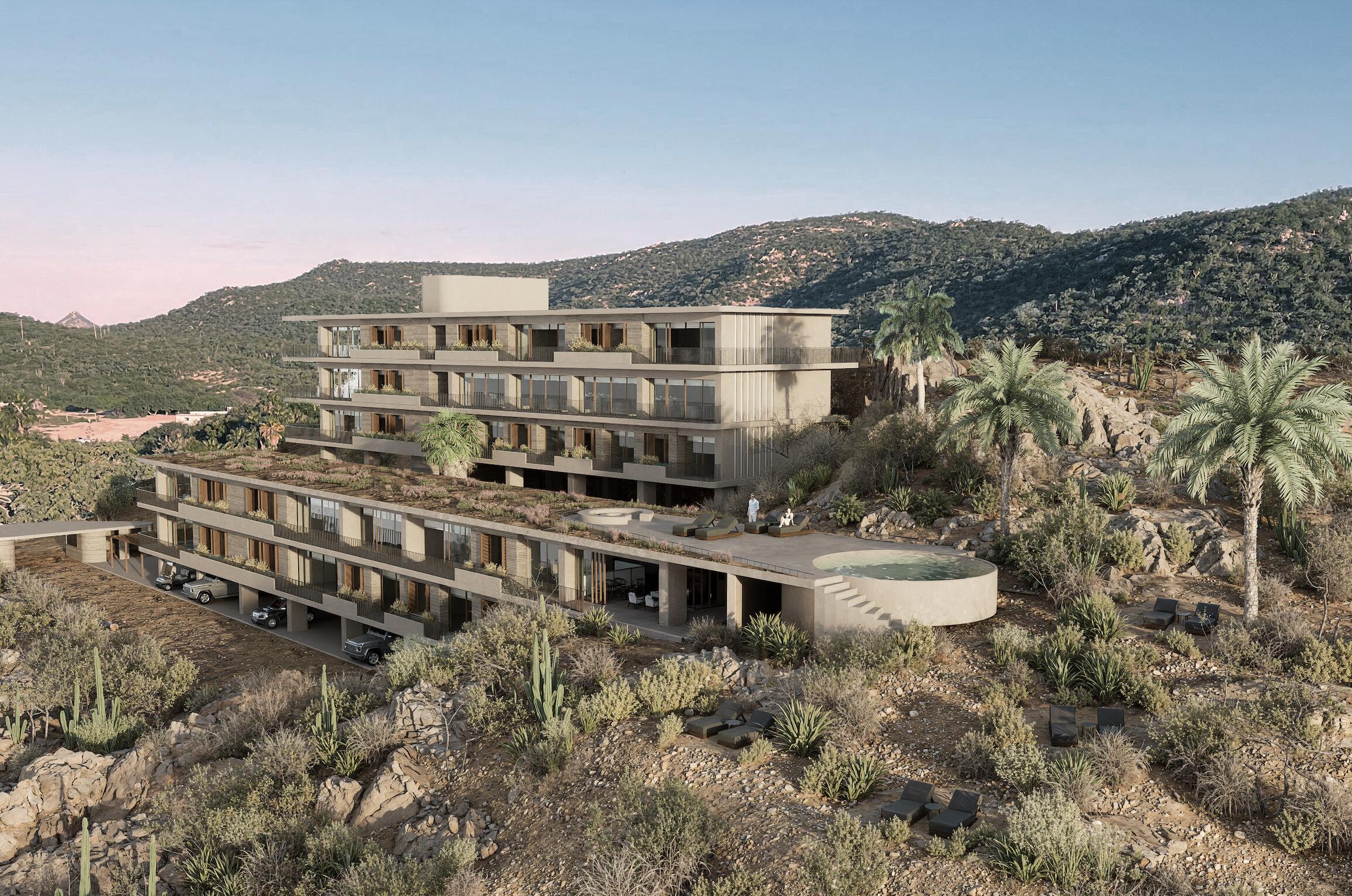 Los Cabos Section 3- El Valle El Valle is the latest neighborhood designed within the masterplanned Querencia community.A smaller, more intimate enclave set against the backdrop of the vibrant desert mountains,the 12 condominium residences offer a mix of for sale