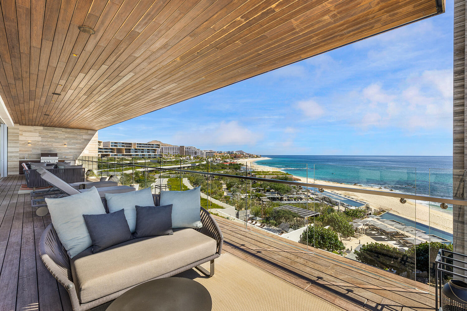 Los Cabos Vista Vela Iii Modern and elegant condo located in the exclusive Vista Vela 3 development, in the El Tezal area of Cabo San Lucas. This 2 bedroom, 2 bathroom unit offers a contemporary lifestyle, with spacious interiors, high quality finishes, and a private terrace perfect for enjoying the tranquility and common areas.The kitchen is fully equipped with stainless steel appliances, granite countertops, and an open design that connects to the living room and dining room, creating an ideal environment for socializing.The master bedroom has a full bathroom and a large closet; the second bedroom can function as a guest room or workspace.Just minutes from the marina, beaches, supermarkets, and restaurants, this property combines residential tranquility with the convenience of being close to everything. – Solaz Residences, San Jose Corridor, BS