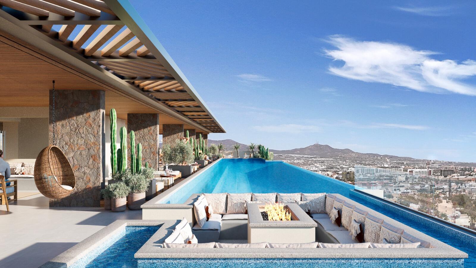 Los Cabos Marea Los Cabos Discover this exceptional investment opportunity in Cabo San Lucas: a fully furnished, TURNKEY apartment just minutes from the beach and close to restaurants, shopping centers, the marina, activities, and entertainment. Featuring a modern design, high-end finishes, private balcony, and bright, open spaces, this property offers the perfect combination of comfort, style, and prime location. Situated in a development with a swimming pool, gym, social areas, parking, and 24/7 security, it's ideal for both personal use and short- or long-term rentals. Located in a high-growth, high-demand area, you can maximize your returns in one of the most sought-after tourist destinations in Mexico. More than just a home—it's a smart investment in paradise! for sale