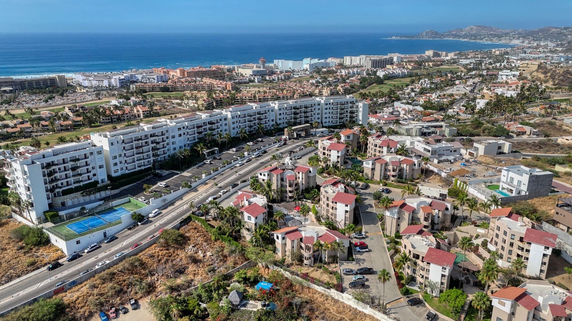 Esperanza Hacienda Los Cabos Hacienda Los Cabos G6 is a refreshed 2-bedroom, 2-bathroom condo located on the third floor of this well-established community. Recently painted with polished floors, the residence offers a clean, move-in-ready space with for sale