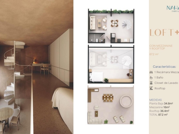 Esperanza Nahara Cabo Living Experience elevated living in this ocean- – LOFT+ NAHARA CABO LIVING, Cabo Corridor, Cabo Corridor, BS