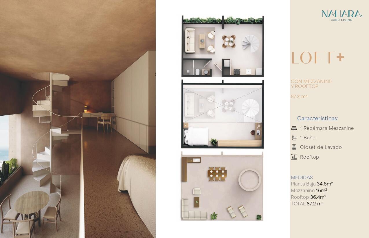 LOFT+ NAHARA CABO LIVING, Cabo Corridor, Cabo Corridor, BS | Esperanza For Sale