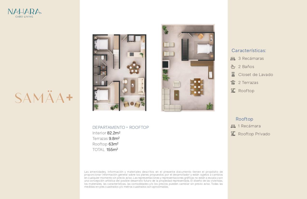 SAMÄA+ NAHARA CABO LIVING, Cabo Corridor, Cabo Corridor, BS | Esperanza For Sale