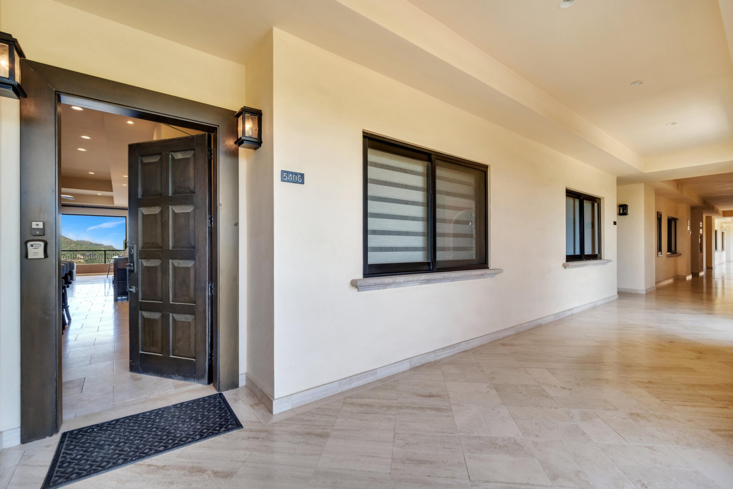 Esperanza Copala 2 bed, 2 bath luxury condo located on the fourth floor of tower 5 looks directly at the ocean, pool and community park. Copala Club House w gym, concierge, cinema, pool, kids pool, business center etc Enjoy the Quivira life style with jogging & bike trails, dog park and discounts on golf, spa and pueblo bonito restaurants. Beach Club available for owners exclusively. Perfect to make it your new Cabo home or use it as an investment for rentals. for sale