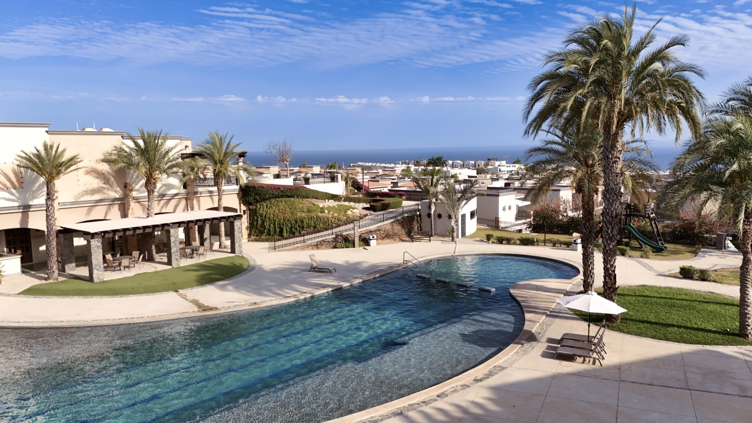 Esperanza Ventanas Ventanas del Mar 223 is a turnkey two-bedroom, two-bathroom condo located in the desirable Tezal area of Cabo San Lucas, Baja California Sur, Mexico. With two parking spaces and a functional layout, this residence offers comfort, convenience, and easy everyday living in one of Cabo's fastest-growing residential communities. The community features 24-hour security, two 40-meter swimming pools, a clubhouse, and a kids' area, creating a relaxed and welcoming environment for residents. Its location provides quick access to supermarkets, restaurants, schools, and the main corridor, while still maintaining a peaceful residential atmosphere. Offered fully furnished and move-in ready, Ventanas del Mar 223 is an excellent opportunity for anyone looking for a comfortable home or investment property in Cabo San Lucas. for sale