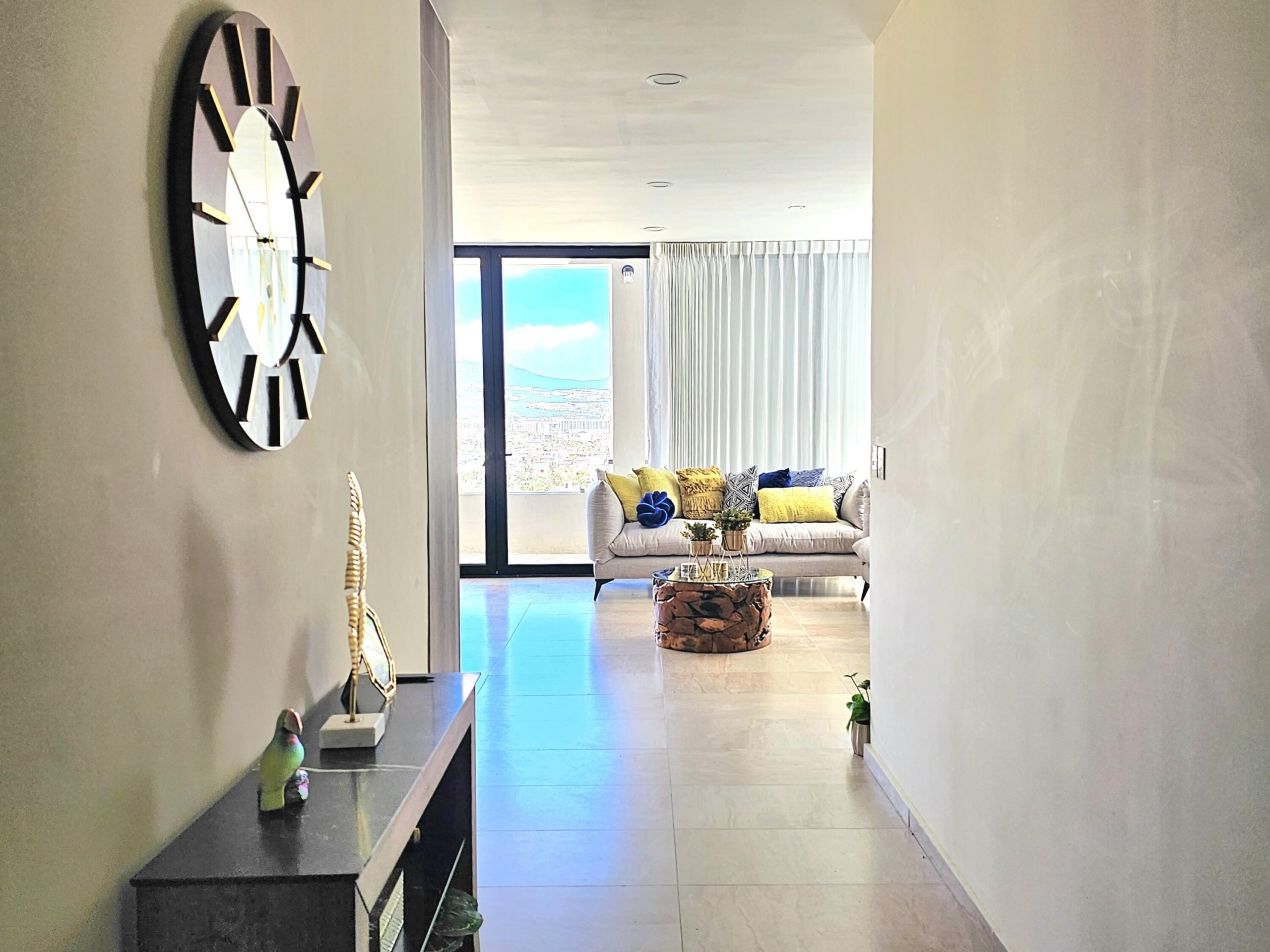 Esperanza Punto Pedregal Experience the perfect blend of luxury living and exceptional investment potential at Punto Pedregal. This exclusive 3-bedroom penthouse is fully furnished, completely equipped, and move-in ready. Located within a private gated community of only eight residences, it features a spacious primary suite with a walk-in closet, two elegant bathrooms, an open-concept living area, private terrace, a laundry room, jacuzzi, and rooftop access with a pool overlooking the Cabo Marina. A proven Airbnb income producer, the property includes documented rental history from previous months, making it an outstanding turnkey investment ready to generate returns from day one. Just minutes from the marina, fine dining, and premier shopping. – Punto Pedregal, Cabo San Lucas, Cabo San Lucas, BS