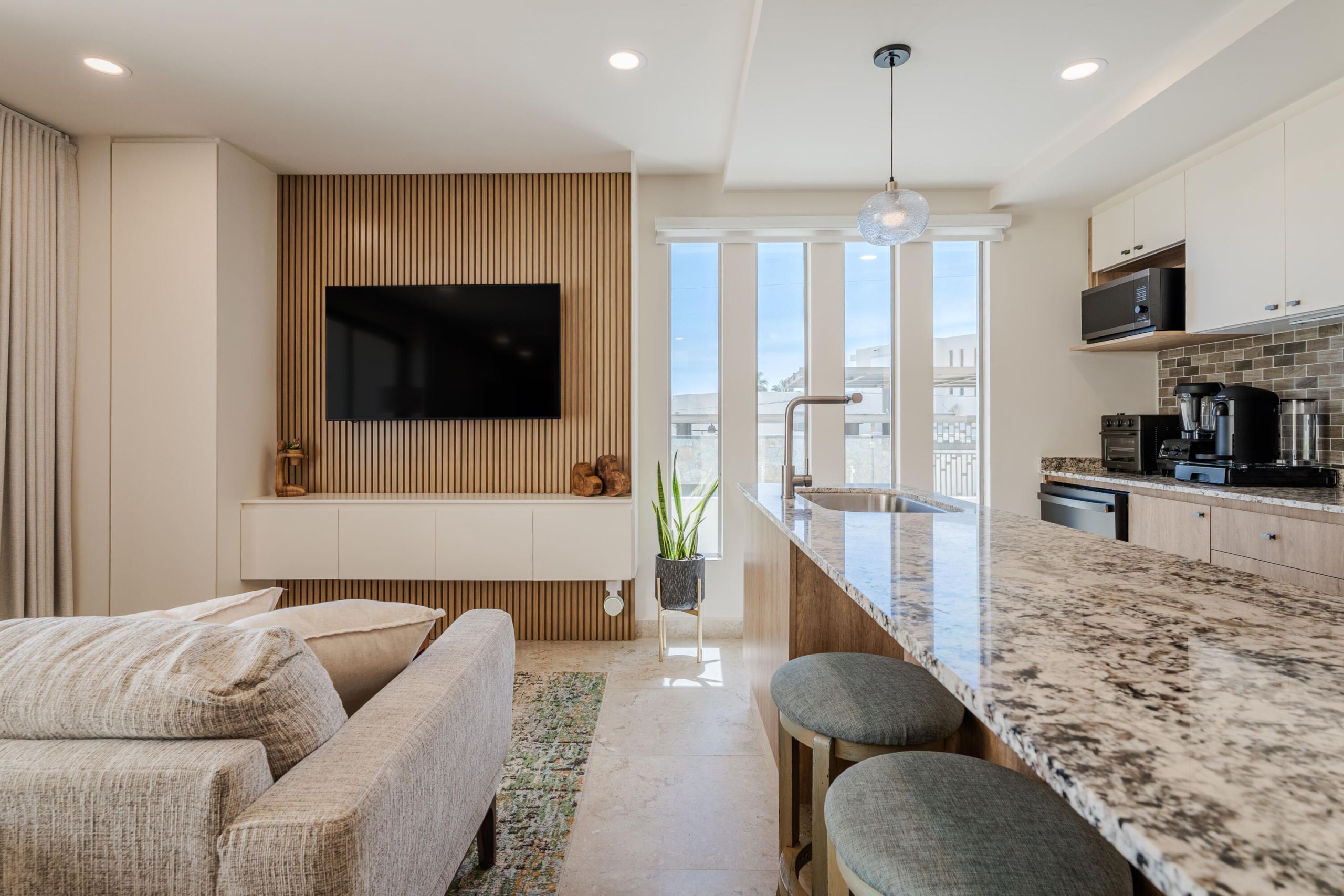 Esperanza Cabo Costa Experience relaxed luxury at Cabo Costa, one of Cabo San Lucas' most desirable new communities. This turnkey two-bedroom, two-bath residence features spacious en-suite bedrooms, a private terrace, and a heated plunge pool designed for effortless indoor-outdoor living. Clean architectural lines, warm natural finishes, and an inviting open floor plan create a home that is equally suited for full-time living, vacation escapes, or investment. Community amenities include an infinity-edge pool, clubhouse, fitness center, business center, and beautifully maintained grounds. Contact me today to learn more or arrange a private tour. for sale