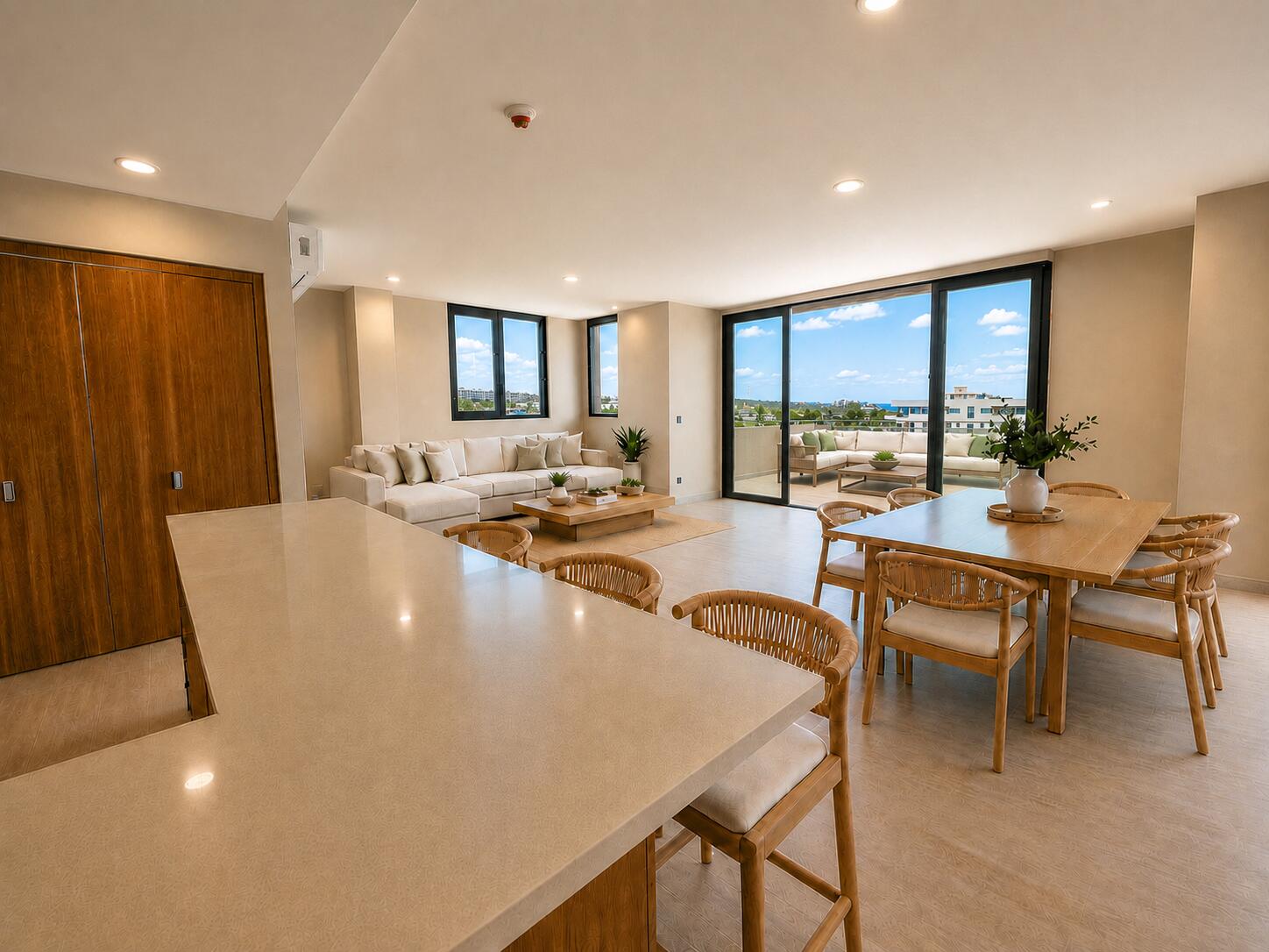 Esperanza Las Arenas One of the largest penthouses available in Cabo, this brand-new residence offers breathtaking panoramic for sale