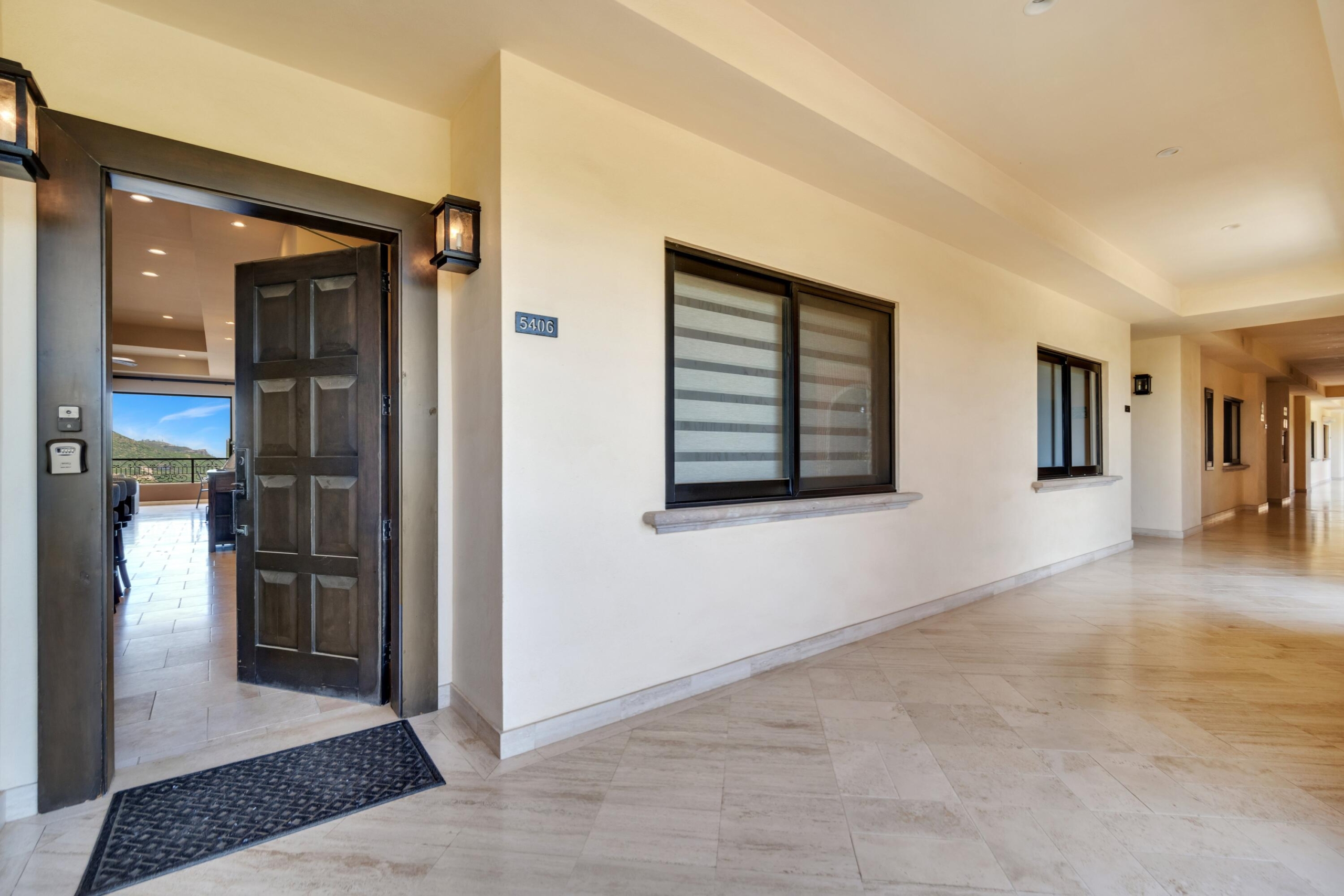 Esperanza Copala 2 bed, 2 bath luxury condo located on the fourth floor of tower 5 looks directly at the ocean, pool and community park. Copala Club House w gym, concierge, cinema, pool, kids pool, business center etc Enjoy the Quivira life style with jogging & bike trails, dog park and discounts on golf, spa and pueblo bonito restaurants. Beach Club available for owners exclusively. Perfect to make it your new Cabo home or use it as an investment for rentals. for sale